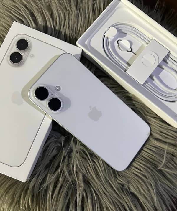 Exchange IPhone 16 Jv White 128 4