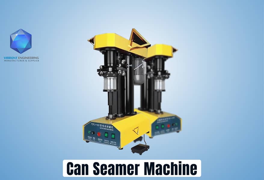 Can Seamer Machine | Tin Sealing and Packing Machine 0