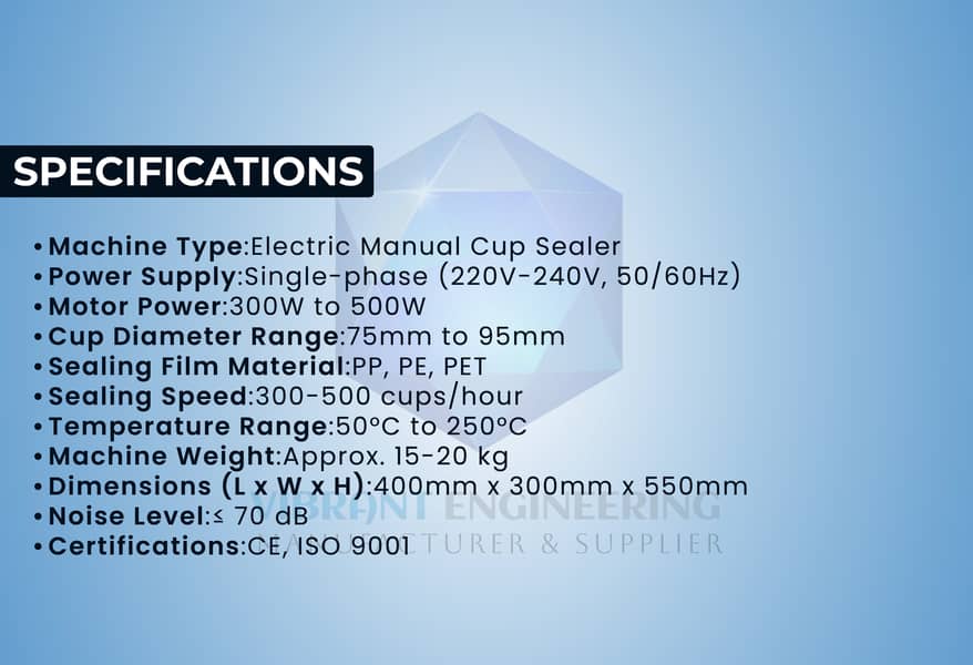 Plastic Cup Juice/Raita/Jelly Packing & Sealing Machine | Cup Sealer 3