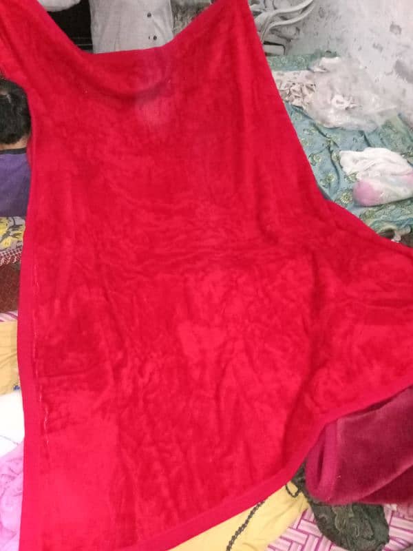 Red Blanket New Made in Korea 200×240 Double palai 8