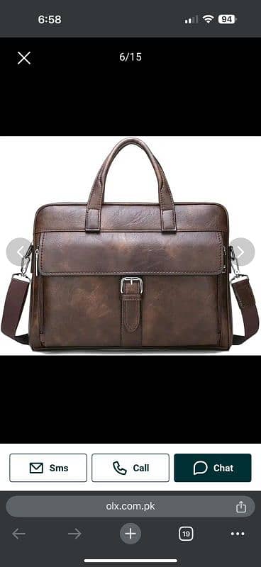 Leather Laptop Bags / Leather office bags / File bags / Laptop 2