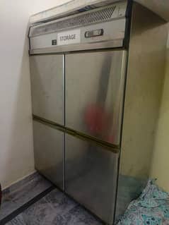 steel 4 door commercial Freezer for sale imported