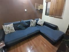 l shape sofa good condition original pic attached