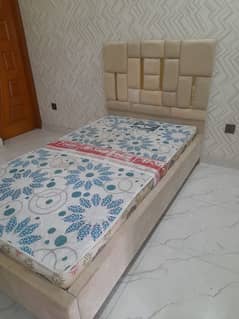 Special Fancy Poshish Bed with mattress