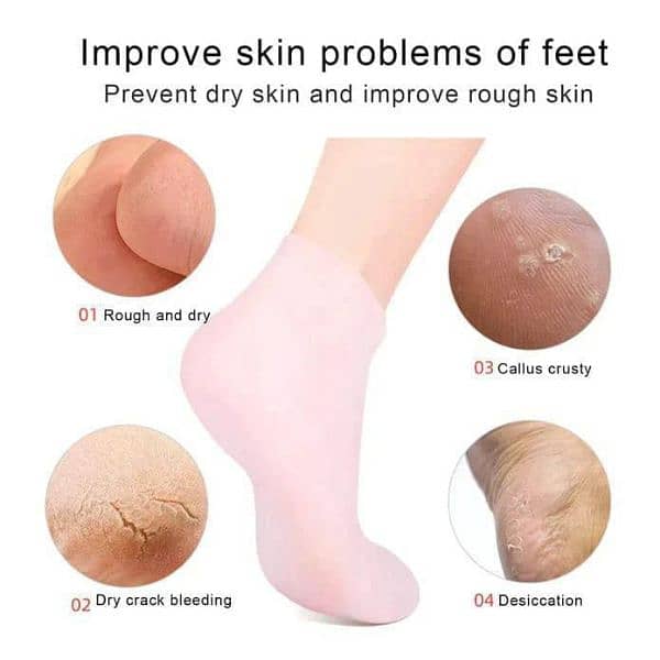 *SILICONE MOISTURIZING SOCKS* 0