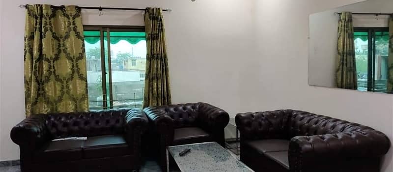 1 bed flat for rent in pchs near Dha lahore 5