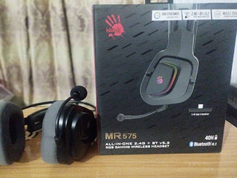 Bloody MR575 RGB Gaming Wireless Headset 1