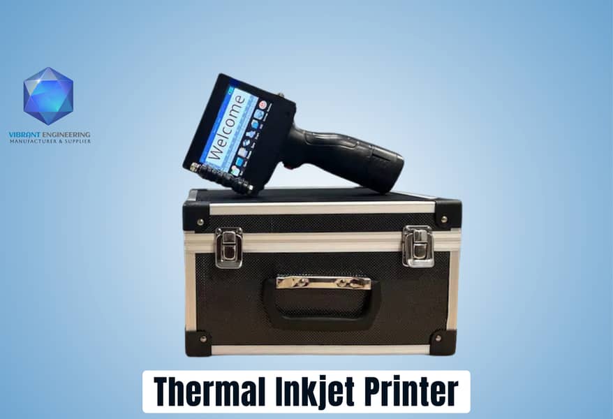 TIJ Thermal Inkjet Printer | Handheld | Expiry Date Coder Bar Code 0