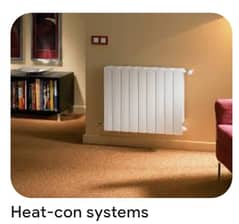 central heating system for four rooms