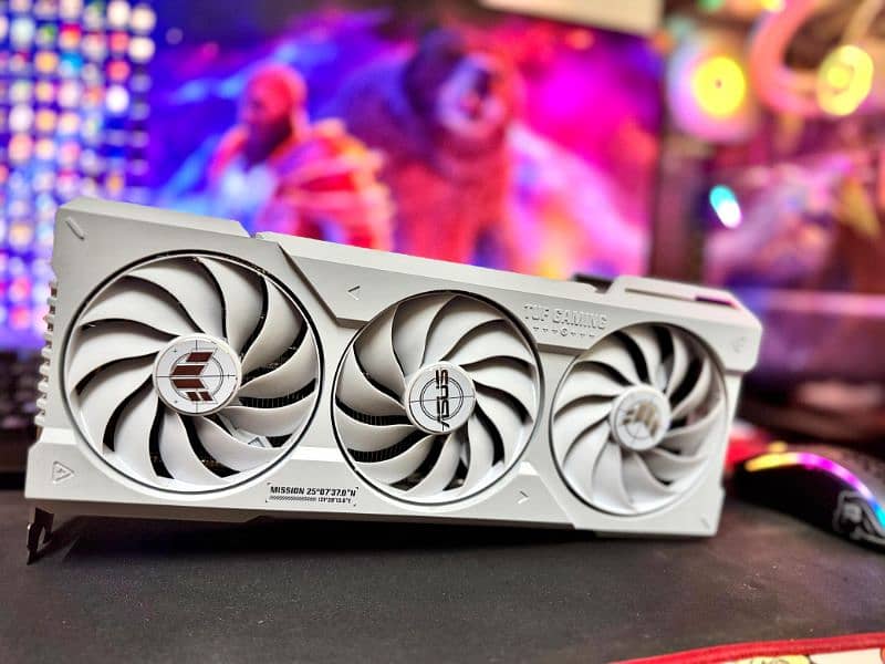 Rtx 4070ti super asus tuf white oc edition 8