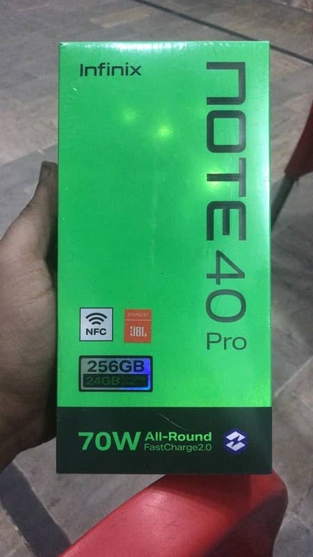 infinix note 40 pro 256 gb new 2