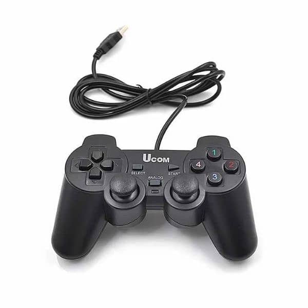 Ucom Gamepad controller Joystick Joypad Game For PC Laptop USB Wire 0