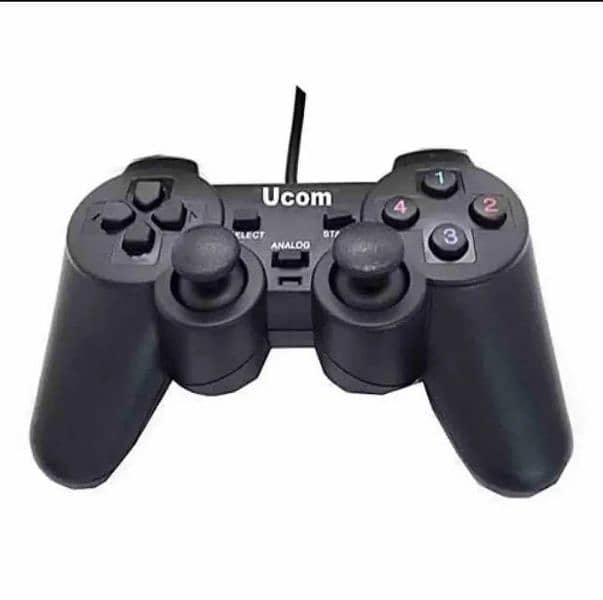 Ucom Gamepad controller Joystick Joypad Game For PC Laptop USB Wire 3