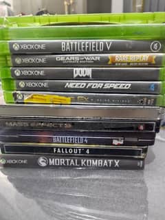 xbox 360 or xbox one games cds steel books or nomal