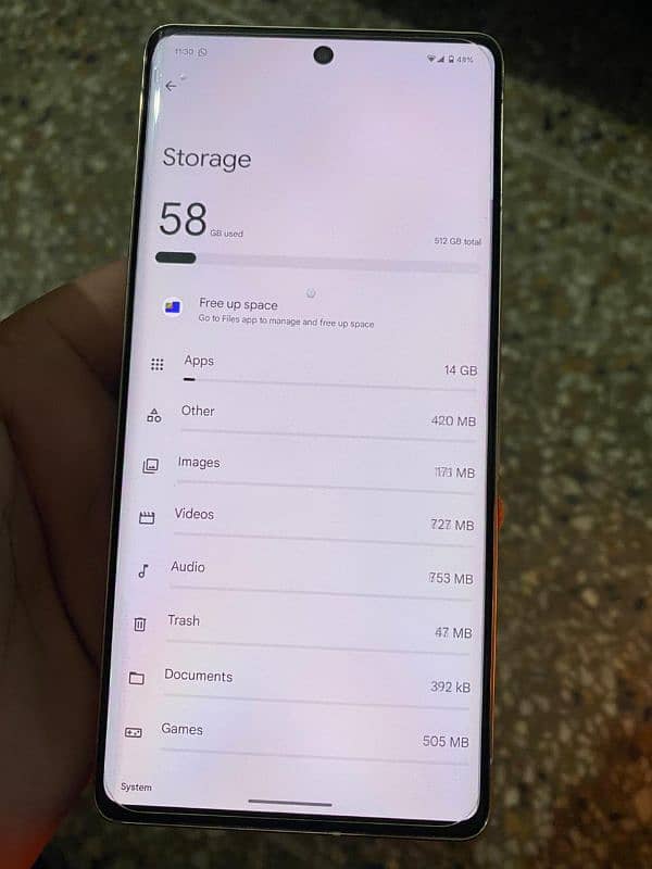 GOOGLE PIXEL 7 PRO 512GB APPROVED 5