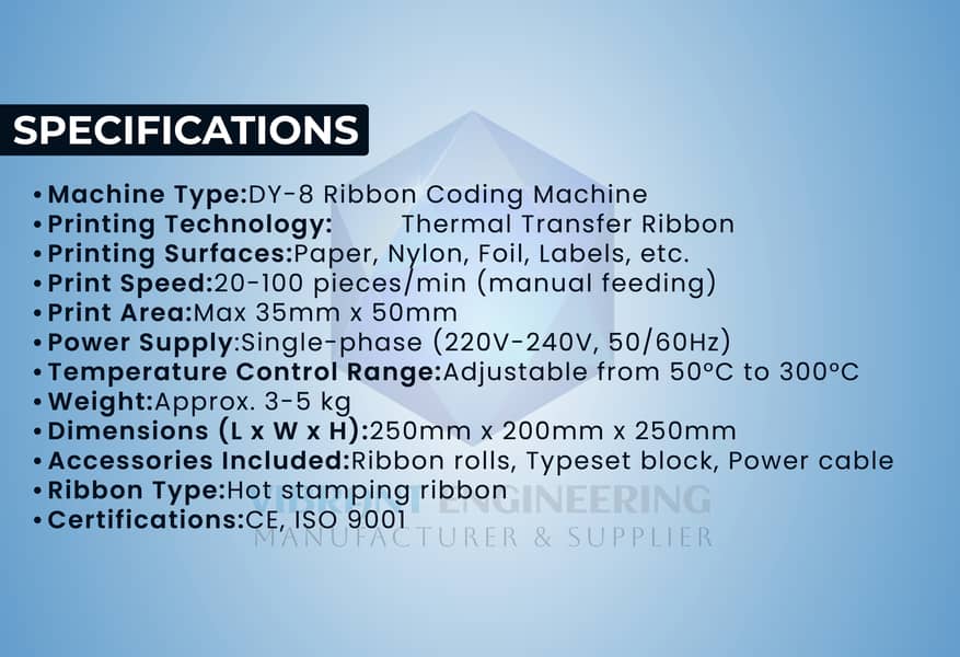 Hot Ribbon Coding Machine | Expiry Date Coder | Sealing & Packing 3