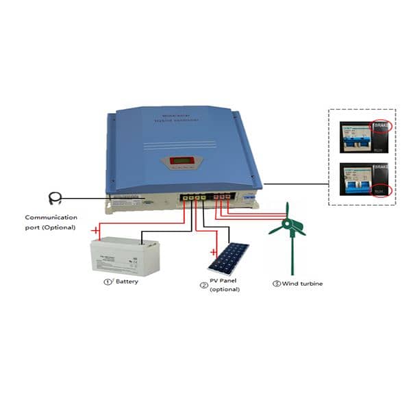 wind turbine 1kw 24volt with controller 2