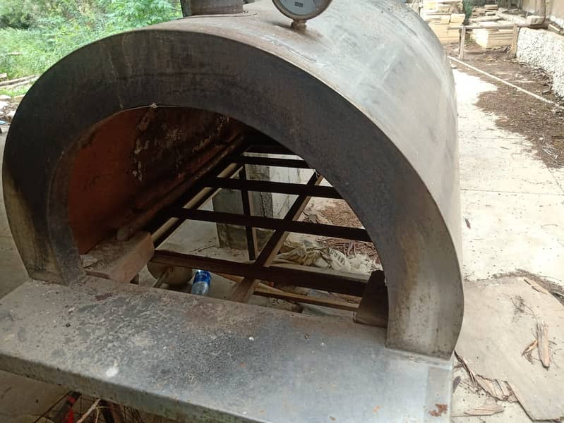 Pizza Oven Gas and Wood Both 0