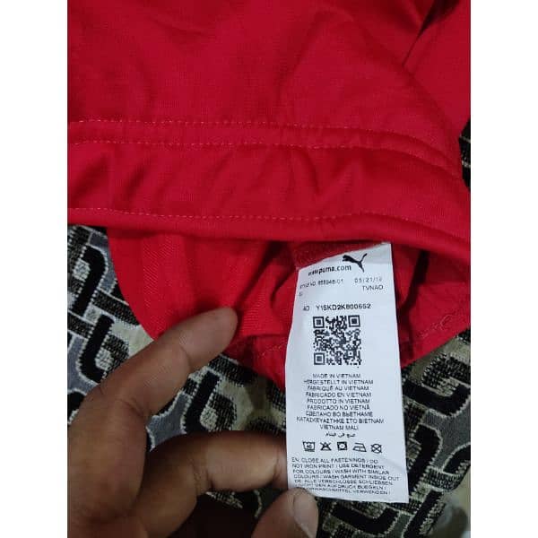 Puma red dri fit jacket Medium 2