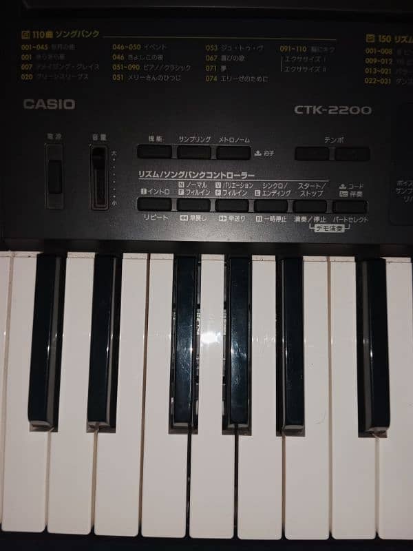 New piano Casio CTK-2200 1