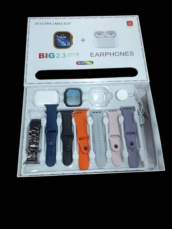 Smart Watch with Earbuds Available 0