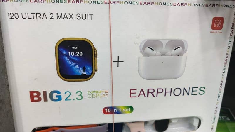 Smart Watch with Earbuds Available 1