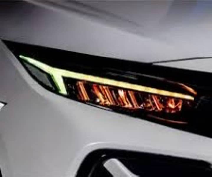 FRONT AUDI STYLE RGB LIGHT HONDA CIVIC X 3