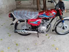 HONDA CG 125 FOR SALE PESHAWAR RIJESTER 2024 MODAL