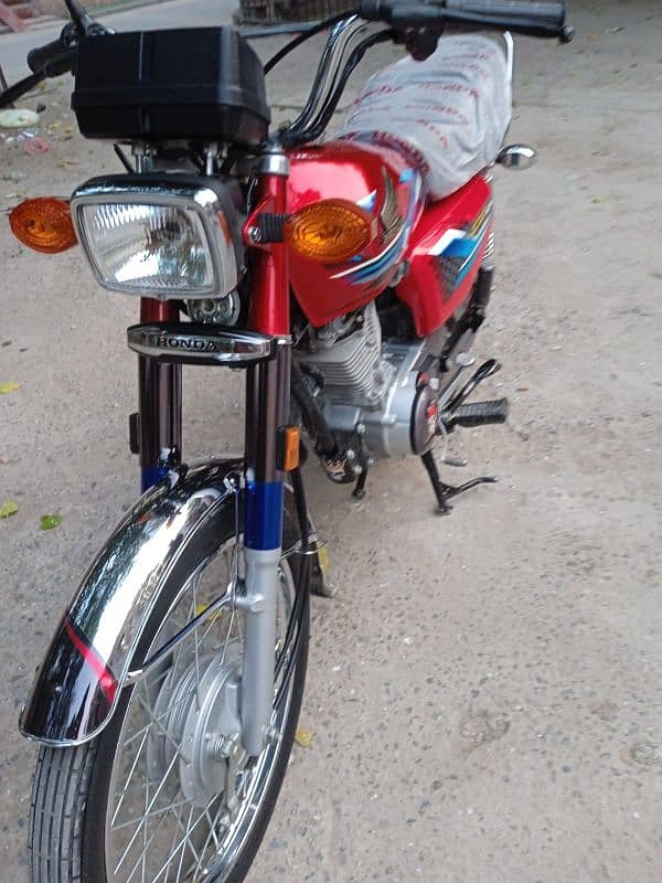 HONDA CG 125 FOR SALE PESHAWAR RIJESTER 2024 MODAL 1