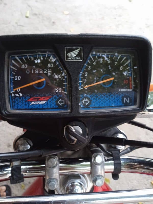 HONDA CG 125 FOR SALE PESHAWAR RIJESTER 2024 MODAL 4