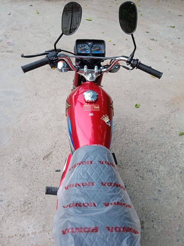 HONDA CG 125 FOR SALE PESHAWAR RIJESTER 2024 MODAL 6