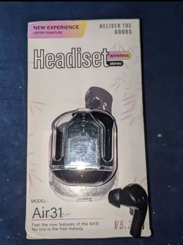 Air31 Earbuds Headset Wireless Stereo contact 03471849340 2