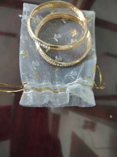 gold plated bangles