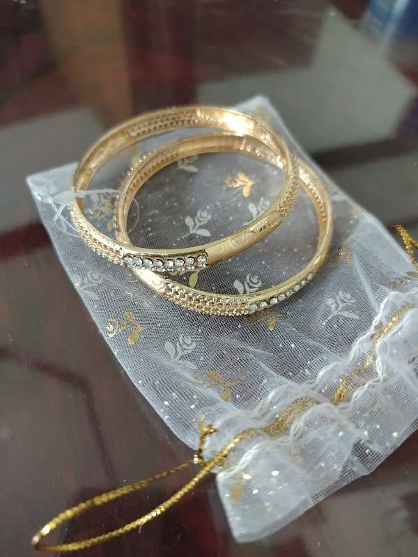 gold plated bangles 3