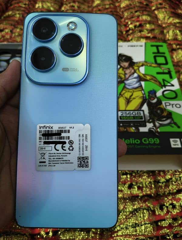 Infinix Hot 40 Pro With Box 1