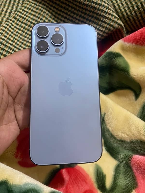 iphone 13 pro max sira blue 128gb non pta jv for sale 0