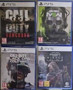 call of duty modern warfare 2 l/vangard/black ops cold ward/mirage PS5