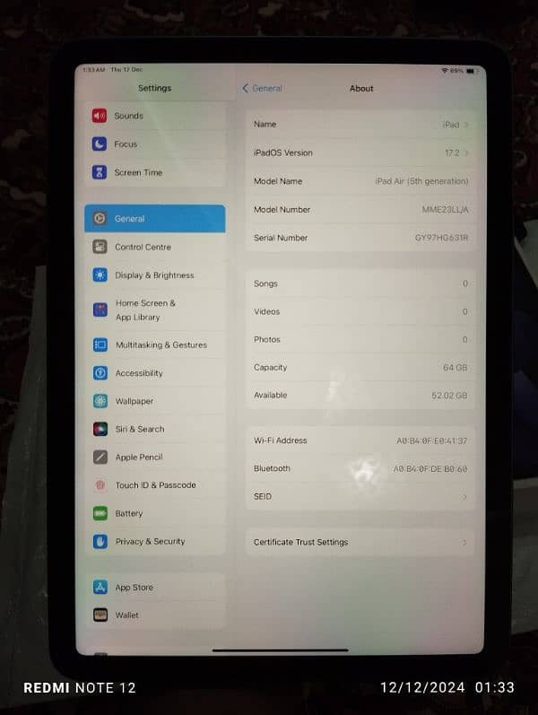 ipad air 5 4