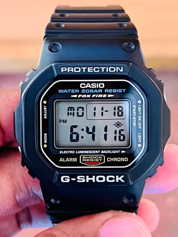 Casio G-Shock DW5600E-1V 1