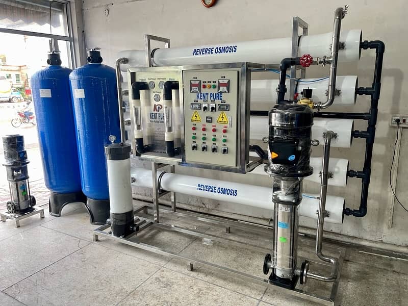 Industrial RO Plant. Water Filtration 1