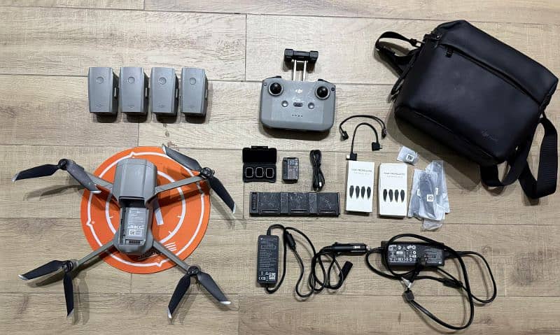 Dji Mavic Air 2 With 4 batteries 0