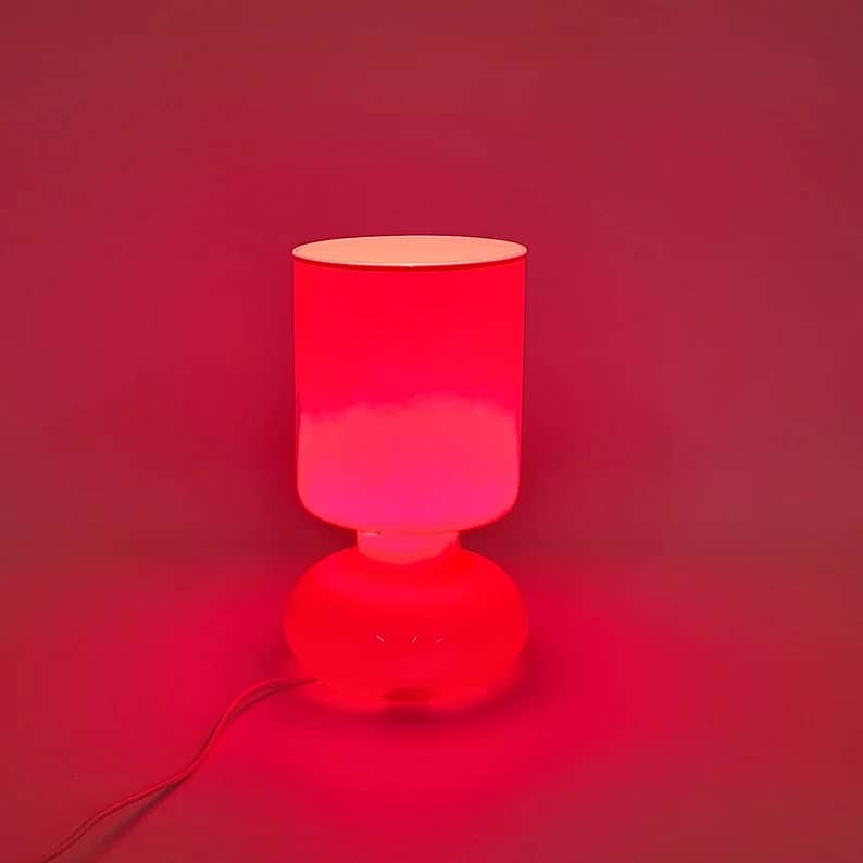 90s Pink IKEA vintage LAMP 1