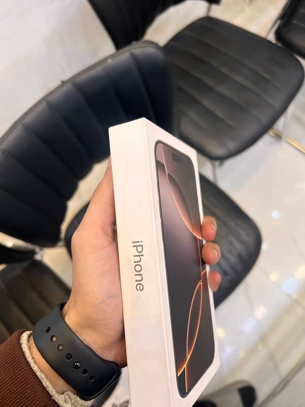 Iphone 16 Pro max 256gb box pack 1