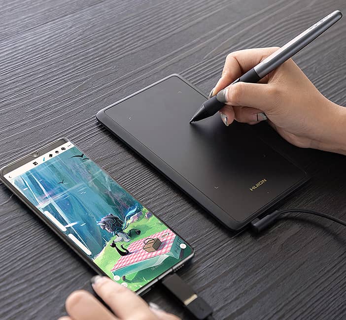 Huion Inspiroy H420X Digital & Portable Drawing Tablet 2