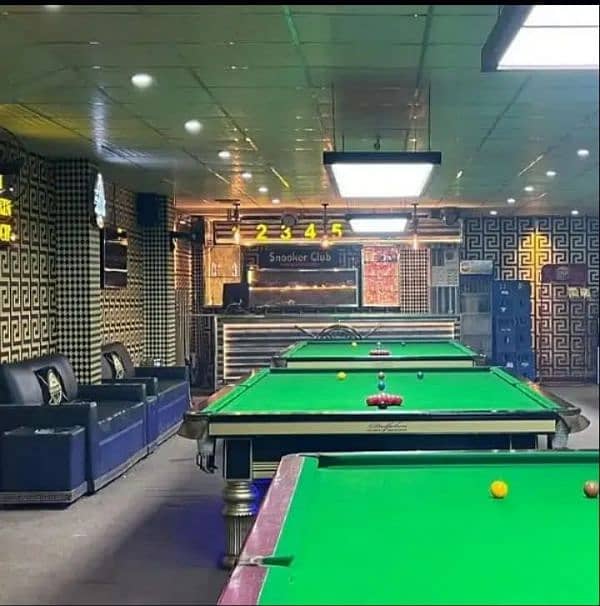 Snooker Club Set Up Sale 5 Tables with Evry thing 3