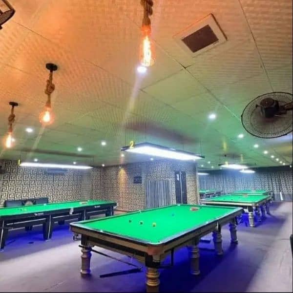 Snooker Club Set Up Sale 5 Tables with Evry thing 5