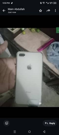 iphone 8plus non pta life time sim working 03251160636 whattsapp only