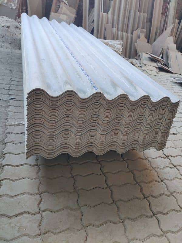 Fiber Cement Corrugated Sheet-Roofing/Warehouse/DairyFarm/Sheds/Garage 12