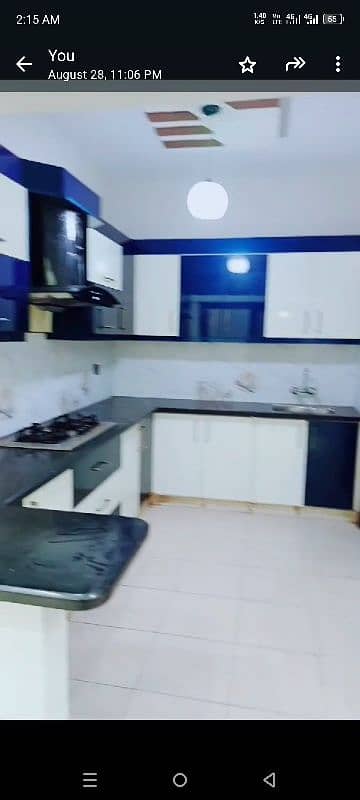 2 bad Dd flate for rent saima Presedency gulistan e johar block 7 3