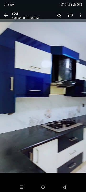 2 bad Dd flate for rent saima Presedency gulistan e johar block 7 4